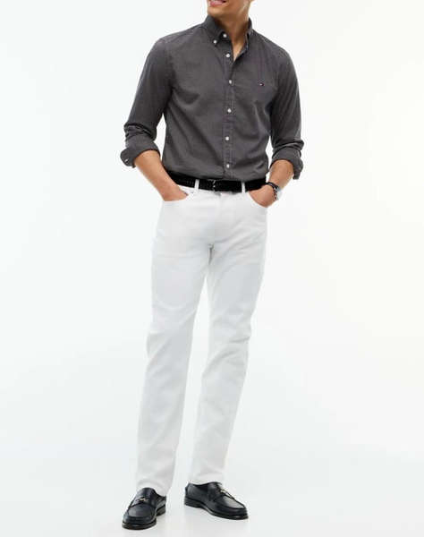 TOMMY HILFIGER FLEX POPLIN GINGHAM RF SHIRT