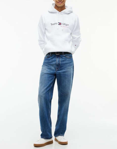 TOMMY HILFIGER RWB GRAPHIC REG FLEECE HOODIE