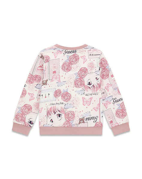 GUESS LS ACTIVE TOP СУИТШЪРТ ЗА ДЕЦА GIRL