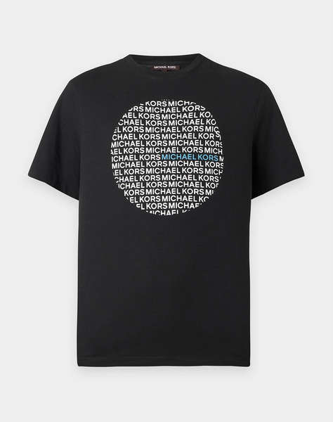 MICHAEL KORS PRINTED CIRCLE LOGO TEE