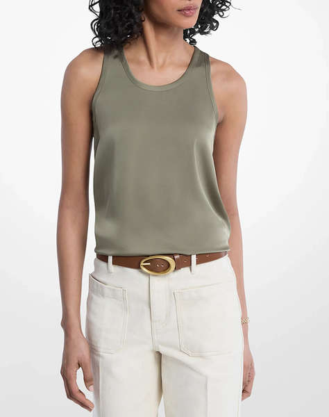 MICHAEL KORS SATIN TANK TOP