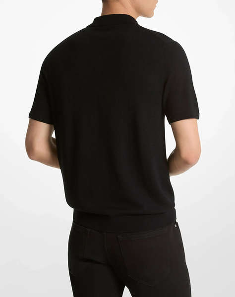 MICHAEL KORS CORE MERINO SS POLO- EMB
