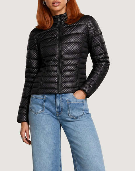 GUESS NEW VONA BLOCK EMBOSSED ДАМСКО ЯКЕ