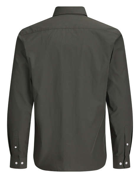 JACK&JONES JREBGAVIN SOLID SHIRT LS NOOS