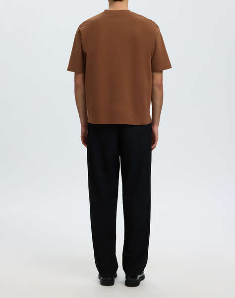 SELECTED SLMLOOSEOSCAR SS O-NECK TEE NOOS