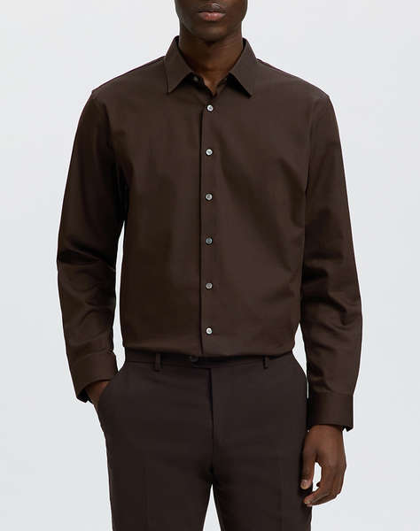 SELECTED SLHSLIM-PERFORMANCE SHIRT LS NOOS