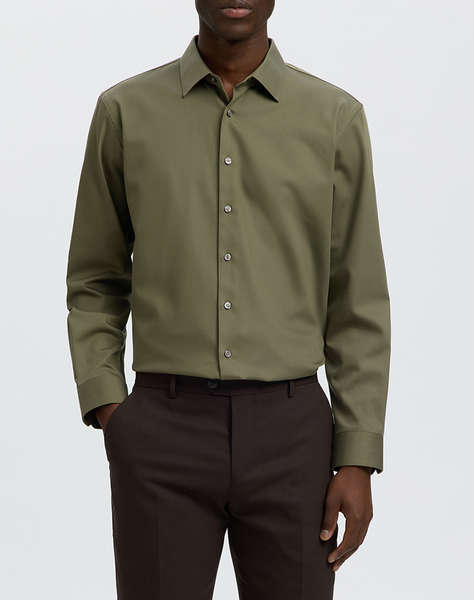 SELECTED SLHSLIM-PERFORMANCE SHIRT LS NOOS