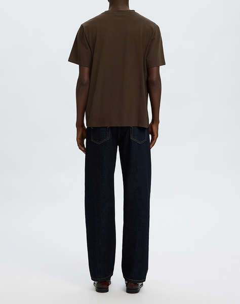 SELECTED SLMATLAS SS O-NECK TEE NOOS