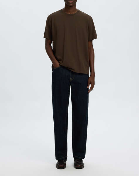 SELECTED SLMATLAS SS O-NECK TEE NOOS