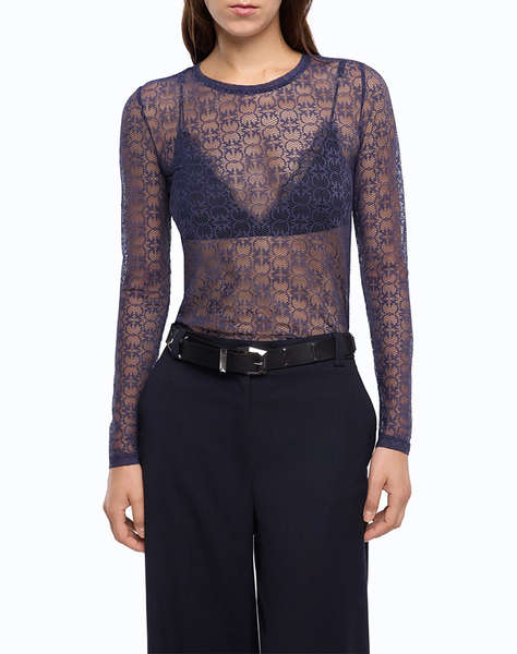 PINKO ROVER MAGLIA PIZZO STRETCH LOV