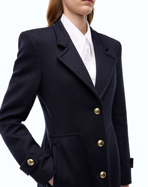 PINKO VERICI CAPPOTTO PANNO VELOUR