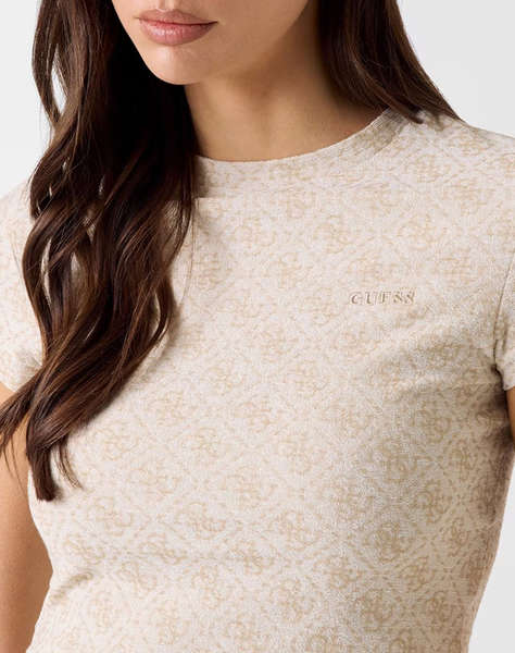 GUESS 4G ALLOVER SS TEE ДАМСКА БЛУЗА
