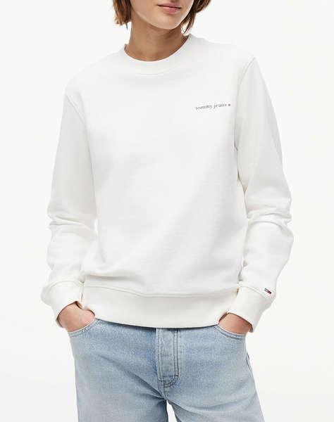 TOMMY JEANS TJW REG ESS LOGO 1 CREW EXT