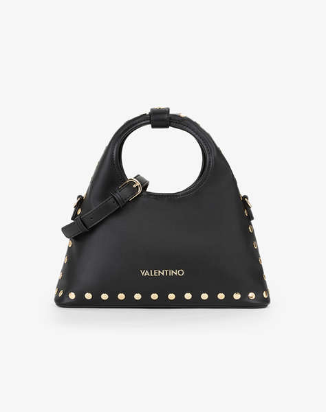 VALENTINO ЧАНТА 100%ПОЛИУРЕТАН ИТАЛИЯ NERO 1SZ