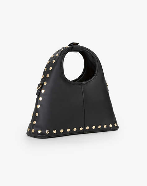 VALENTINO ЧАНТА 100%ПОЛИУРЕТАН ИТАЛИЯ NERO 1SZ