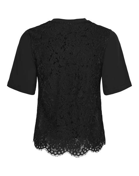 ONLY ONLLANIA S/S LACE TOP JRS