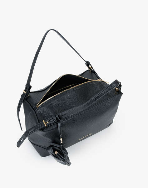 VALENTINO ЧАНТА 100%ПОЛИУРЕТАН ИТАЛИЯ NERO 1SZ