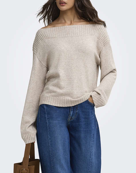 ONLY ONLKATIA LS BOATNECK CC KNT