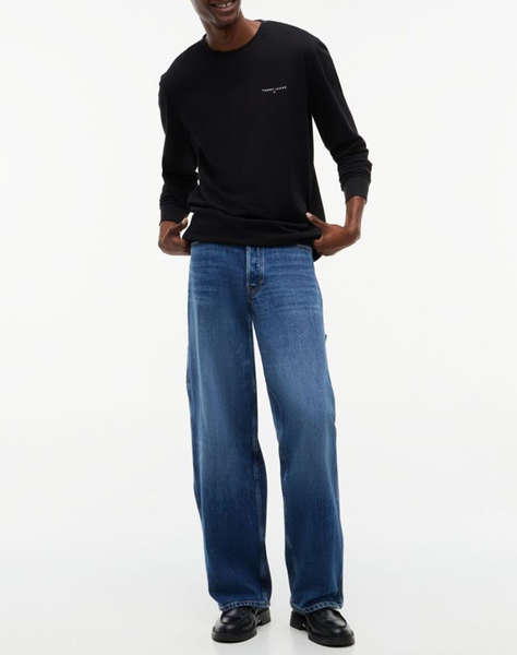 TOMMY JEANS TJM SLIM CHEST LINEAR LS TEE EXT