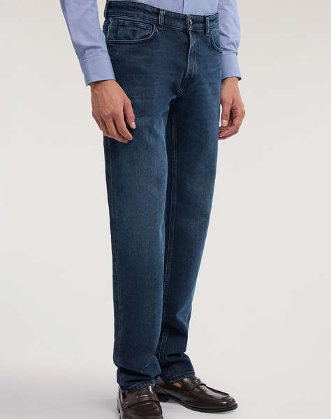 TRUSSARDI 5 POCKET 370 CLOSE - BLUE/BLACK DENIM SW