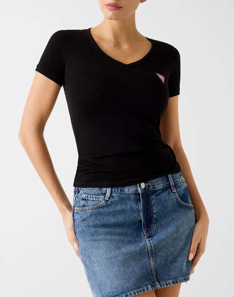 GUESS SS VN MINI TRIANGLE TEE ДАМСКА БЛУЗА