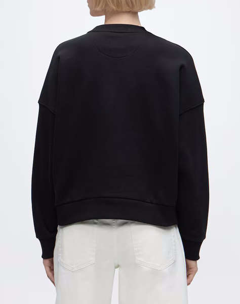 GUESS CN TRIANGLE GLITTER SWEATSHIRT ДАМСКИ СУИЧЪР