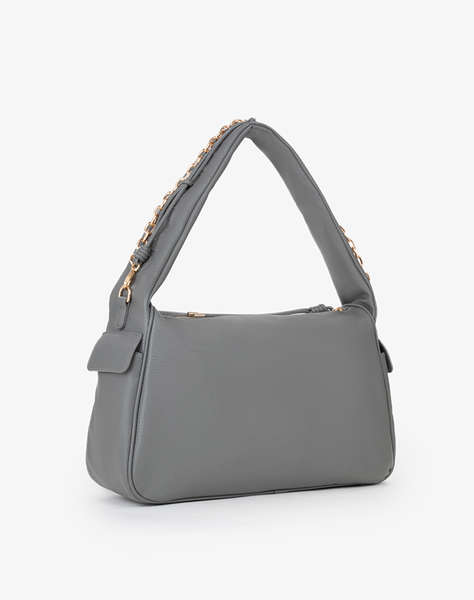 VALENTINO ЧАНТА 100%ПОЛИУРЕТАН ИТАЛИЯ ANTRACITE 1SZ
