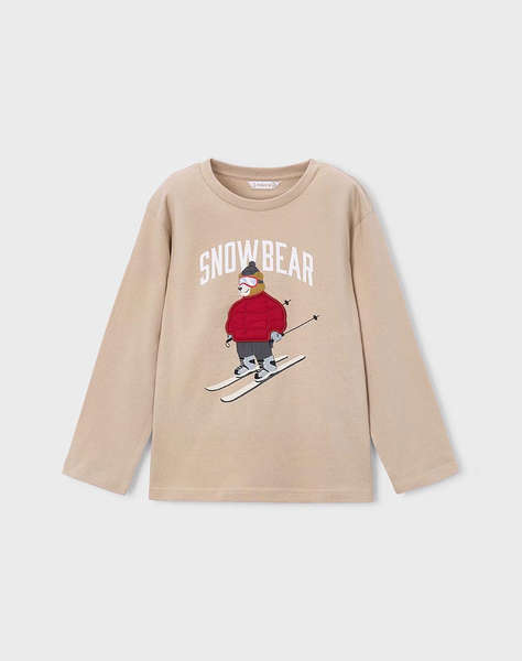 MAYORAL T-Shirt ДЪЛГИ РЪКАВИ С АПЛИКАЦИЯ