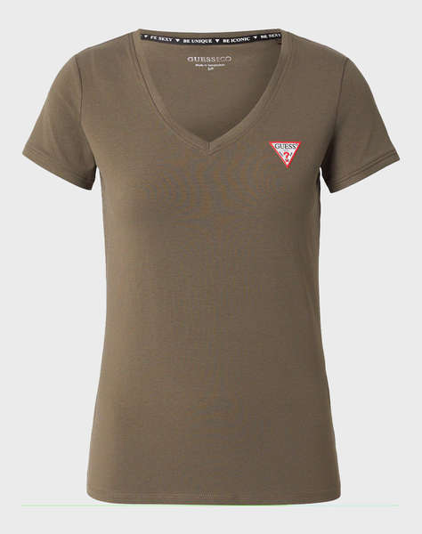 GUESS SS VN MINI TRIANGLE TEE ДАМСКА БЛУЗА