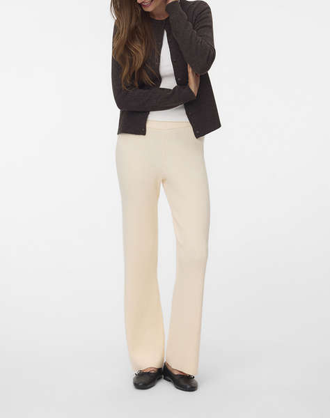 VERO MODA VMGOLD LUX RIB NW LOOSE PANT