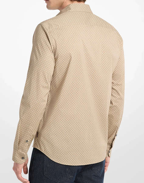 MICHAEL KORS LS CROSS-HATCH GEO