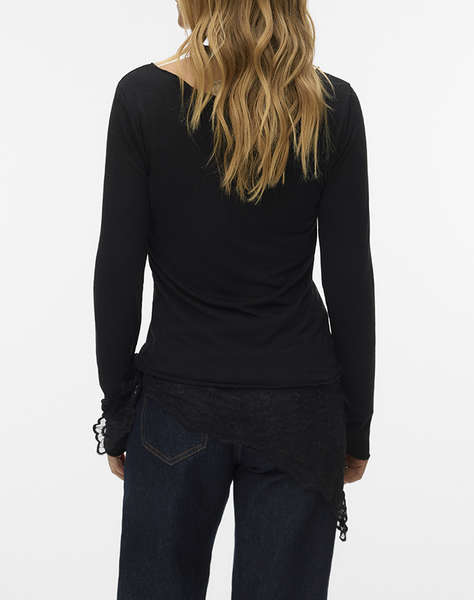 AWARE BY VERO MODA AWGLESHA LS BOATNECK TOP NOOS