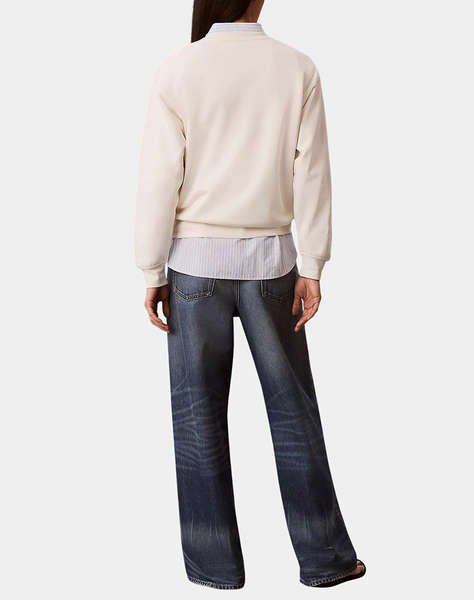 CALVIN KLEIN JEANS LS BABY TERRY SEASONAL MONOLOGO