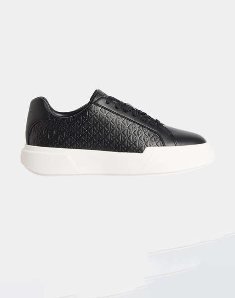 CALVIN KLEIN JEANS CHUNKY CUPSOLE LACEUP LTH AOP