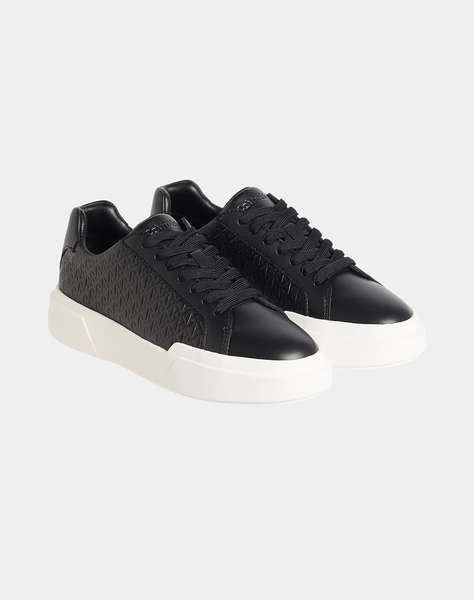 CALVIN KLEIN JEANS CHUNKY CUPSOLE LACEUP LTH AOP