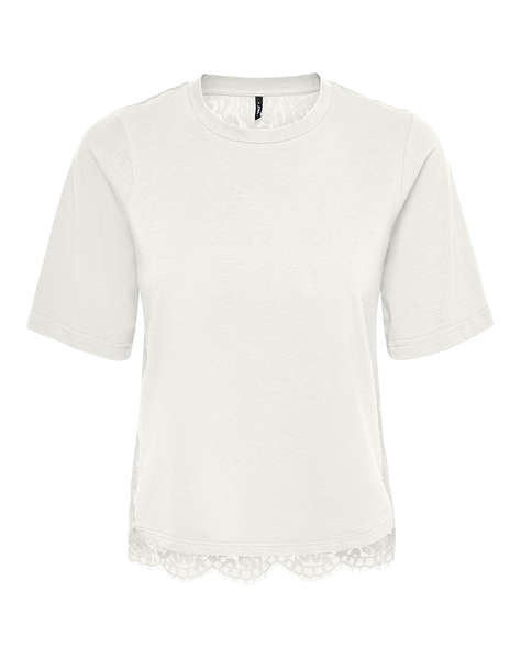 ONLY ONLLANIA S/S LACE TOP JRS