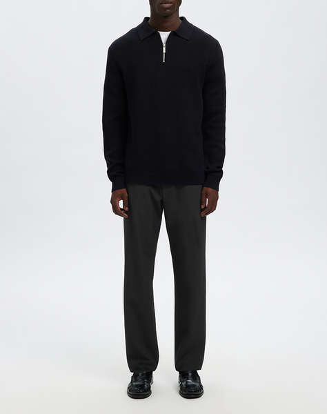 SELECTED SLM196-STRAIGHT ROBERT STRING PANT NOOS