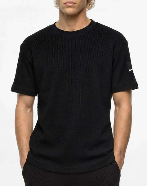 KARL LAGERFELD JEANS KLJ REG SS WAFFLE TEE
