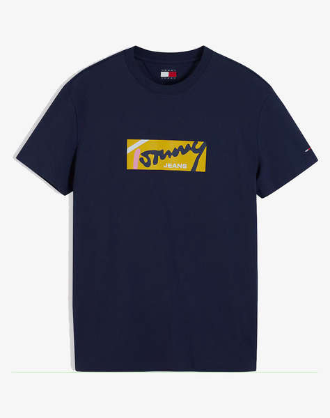 TOMMY JEANS TJM REG SIGNATURE TEE EXT