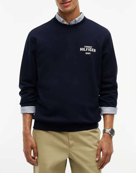 TOMMY HILFIGER HILFIGER 1985 REF TERRY CREW