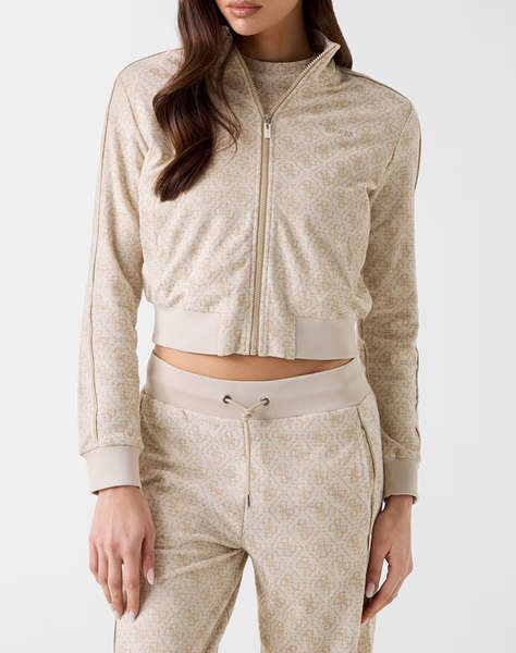 GUESS 4G ALLOVER JACQUARD HIGH NECK ДАМСКИ СУИЧЪР