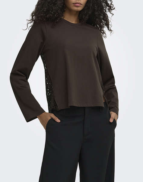 ONLY ONLLANIA L/S LACE TOP CS JRS
