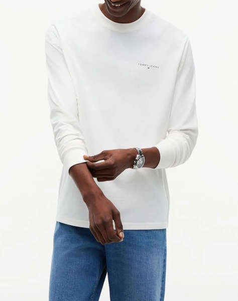 TOMMY JEANS TJM SLIM CHEST LINEAR LS TEE EXT