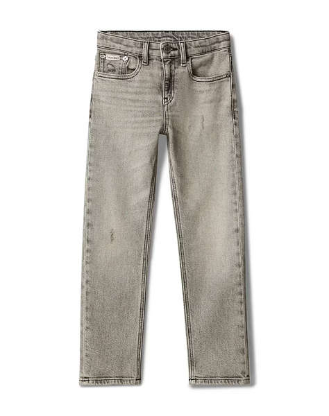 CALVIN KLEIN JEANS REG STRAIGHT STONE GREY WASH