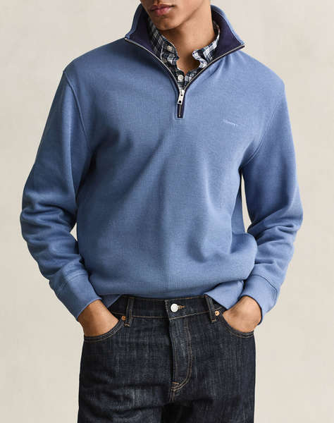 GANT СУИЧЪР С ДЪЛГИ РЪКАВИ SACKER RIB HALF ZIP