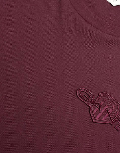 GANT БЛУЗА С КЪС РЪКАВ REG TONAL SHIELD SS T-SHIRT