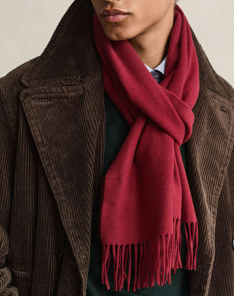 GANT ШАЛ UNISEX. WOOL SCARF