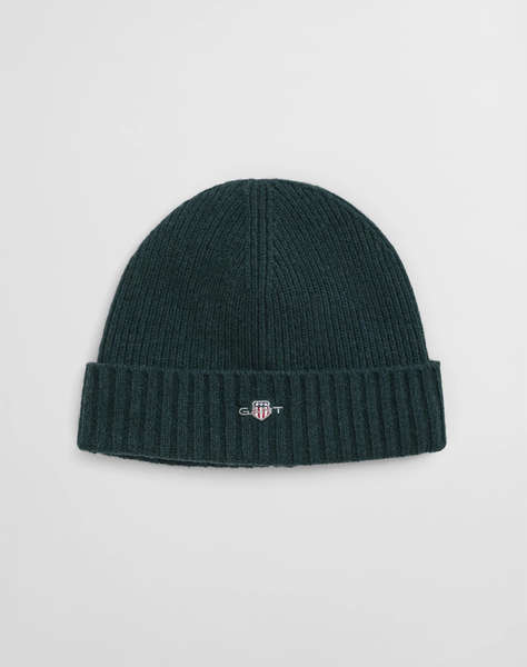 GANT ШАПКА UNISEX. SHIELD WOOL BEANIE