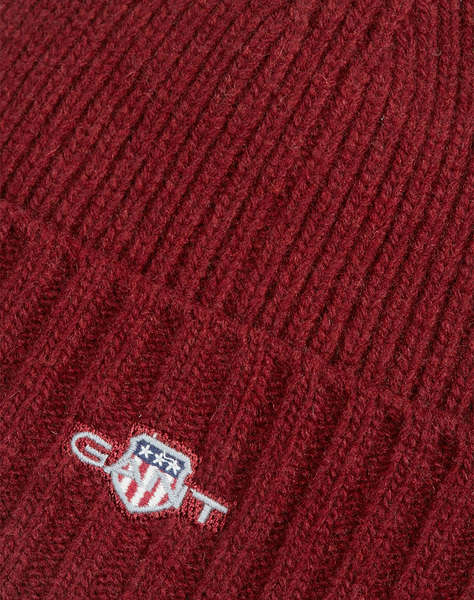 GANT ШАПКА UNISEX. SHIELD WOOL BEANIE