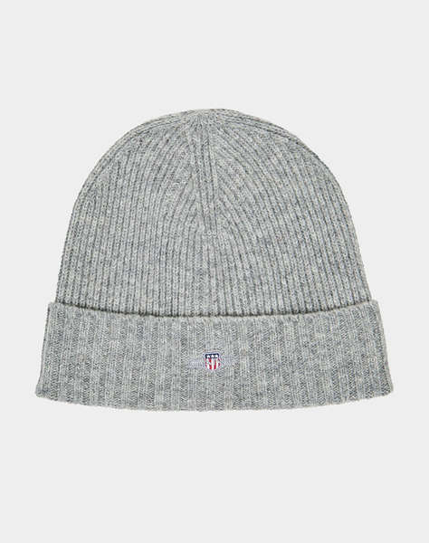 GANT ШАПКА UNISEX. SHIELD WOOL BEANIE